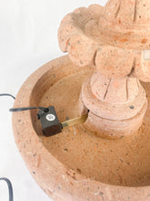 Load image into Gallery viewer, Cantera Stone Fountain 3 Tier Mexican Fountain 16&quot; Handcrafted Fuente
