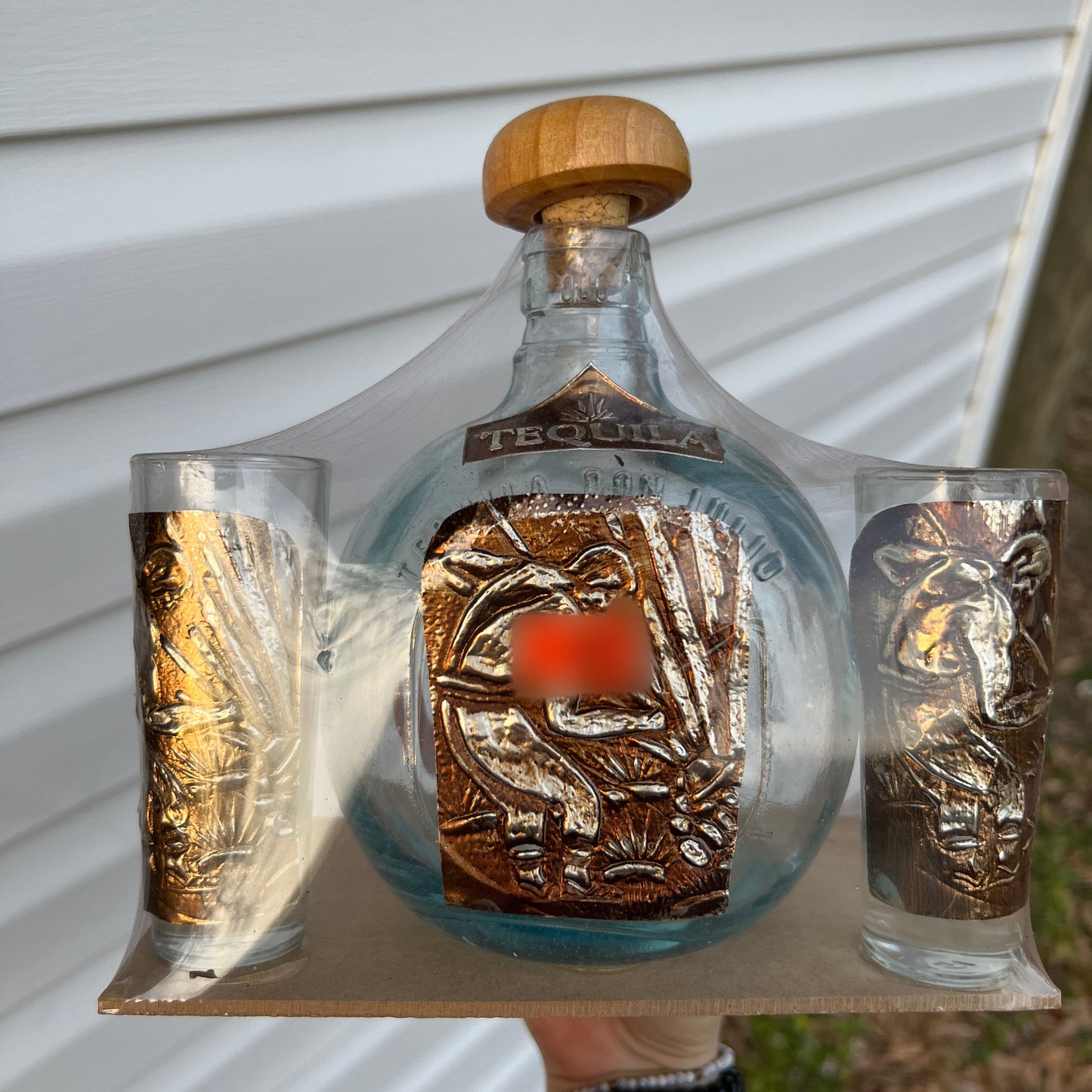 Mexican Shot Glasses Set - Tequilero de 2 shots