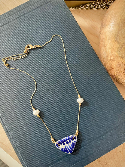 Talavera Necklace gika collection “Chalco”