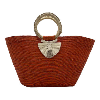 Woven Palm Beach Tote Mexican Tote Bag Handwoven