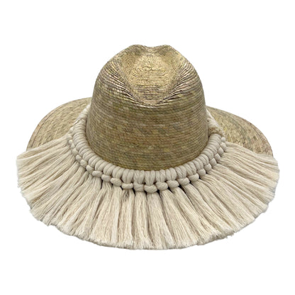 Indiana Palm Hat- Half Moon Band