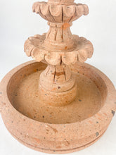 Load image into Gallery viewer, Cantera Stone Fountain 3 Tier Mexican Fountain 16&quot; Handcrafted Fuente
