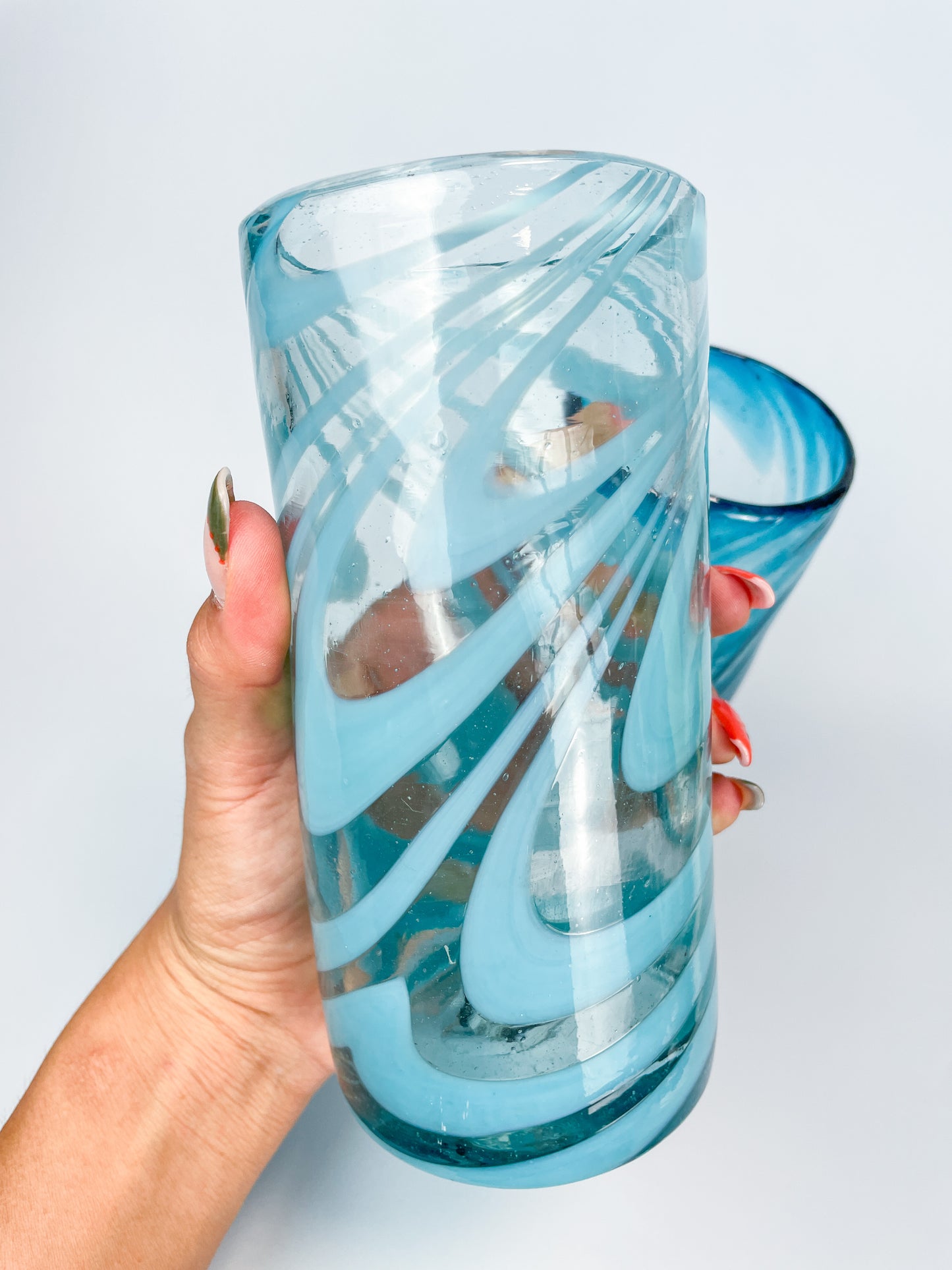 Mexican Glass Tumblers Cabo Glass 2pc Set