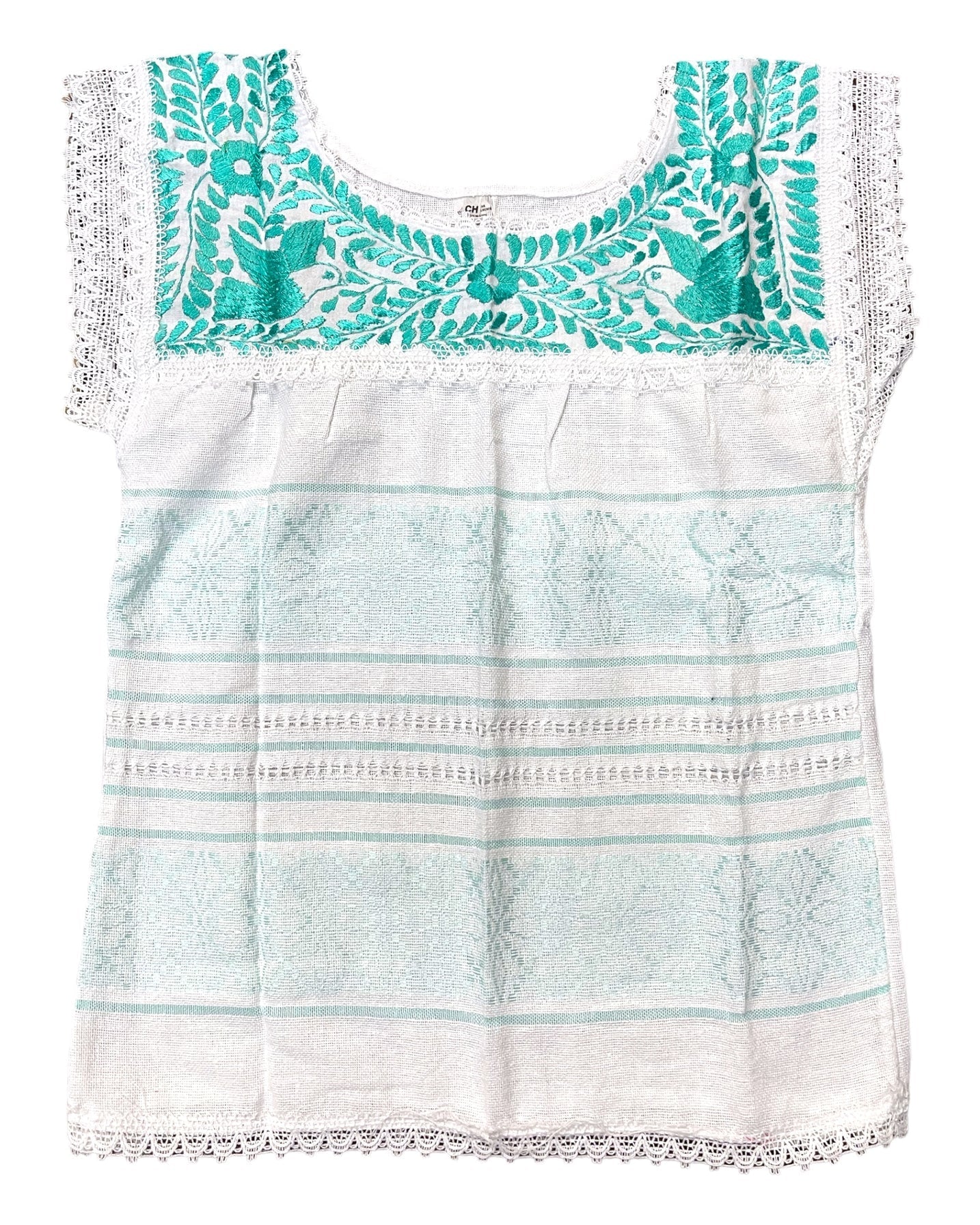 Oaxaca Paloma White Blouse - Blusa Blanca Oaxaca