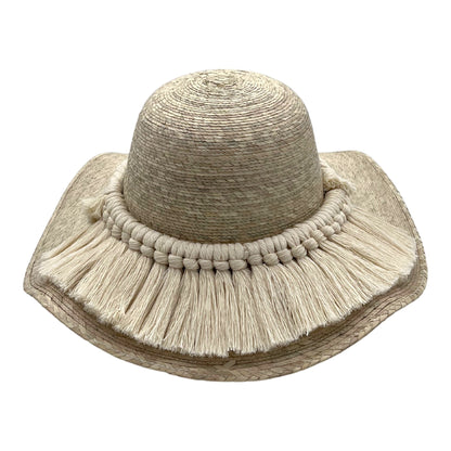 Floppy Palm Hat - Half Moon Band