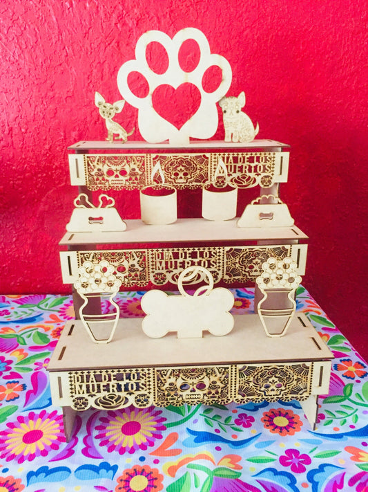 Dia de Muertos Pet Altar Memorial Pet