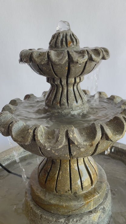 Cantera Water Fountain Tier Outdoor DISCOUNTED