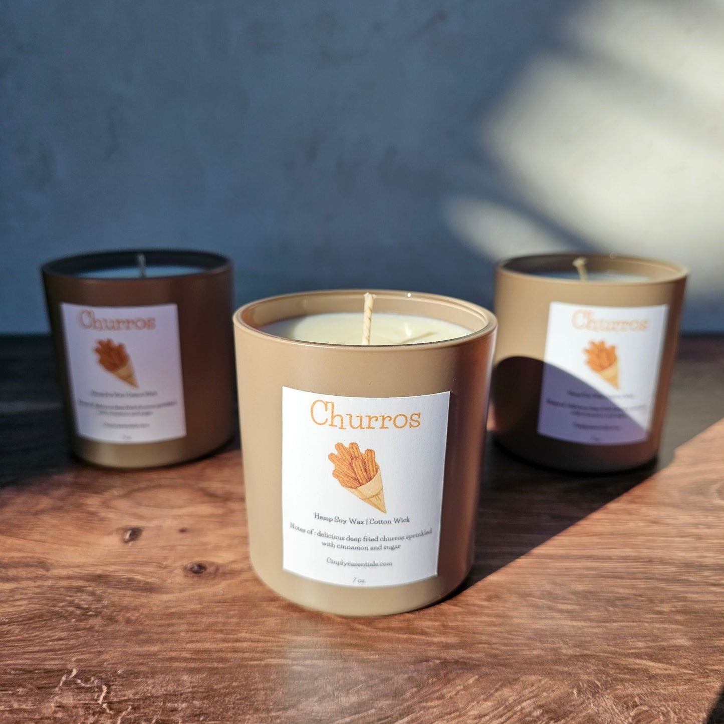 Churro Scented Candle Soy Candle
