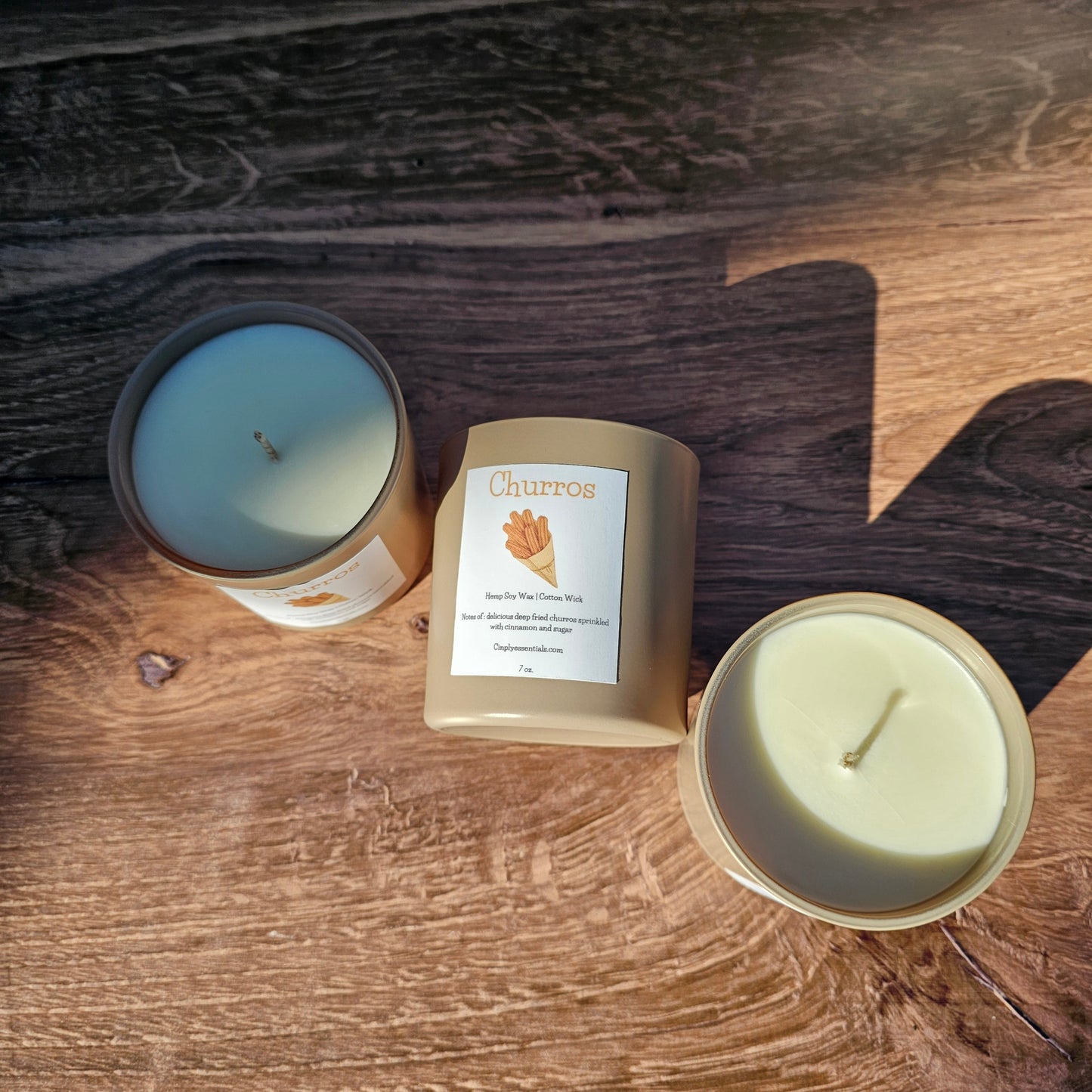 Churro Scented Candle Soy Candle