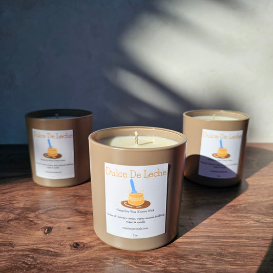 Mexican Candle Dulce de leche Scented - Vela