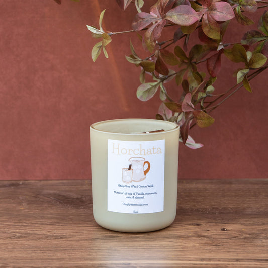 Horchata Candle Scented Candle Mexican Candle 12 oz