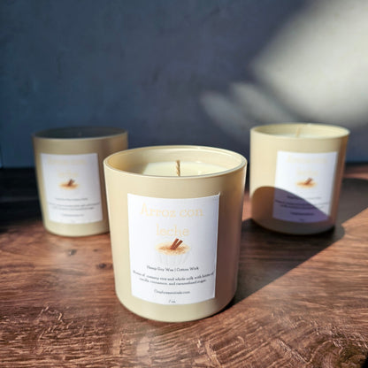 Mexican Candle Arroz con Leche Scented - Vela