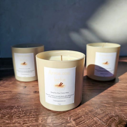 Mexican Candle Arroz con Leche Scented - Vela