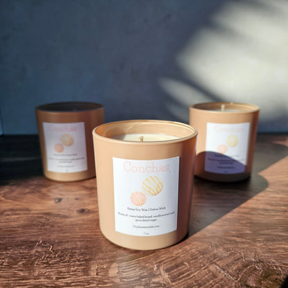Mexican Candle Concha Scented candle - Vela Concha