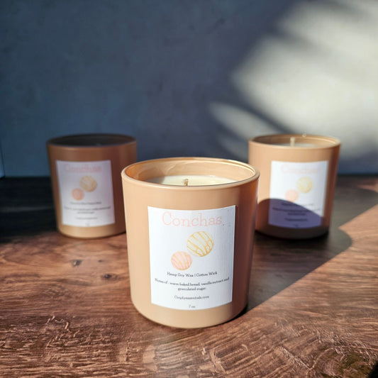 Mexican Candle Concha Scented candle - Vela Concha