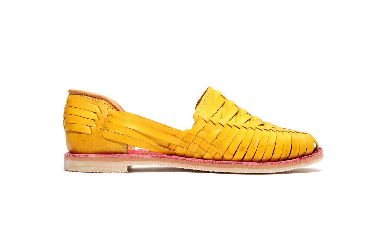 Cross Woven Huarache Mango