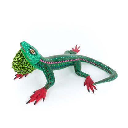 Large Iguana - Oaxacan Alebrije Wood Carving