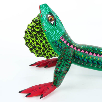 Large Iguana - Oaxacan Alebrije Wood Carving