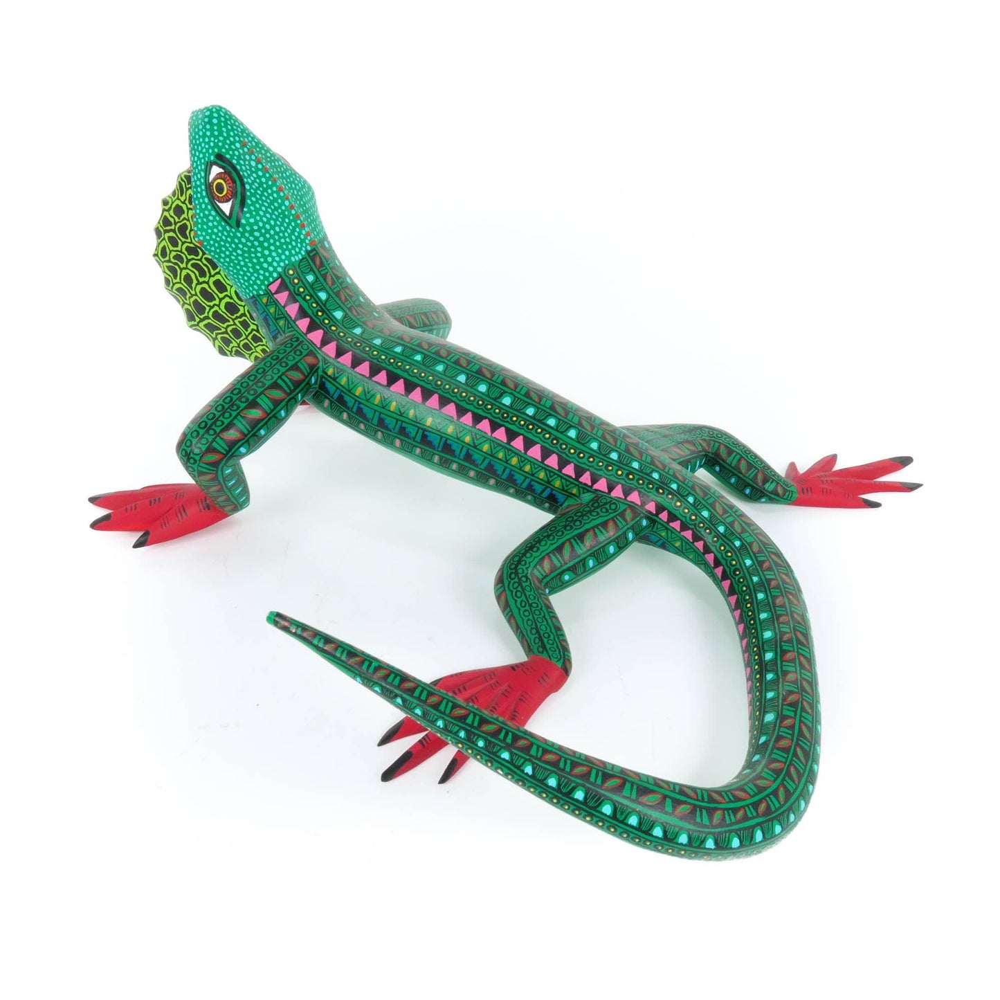 Large Iguana - Oaxacan Alebrije Wood Carving