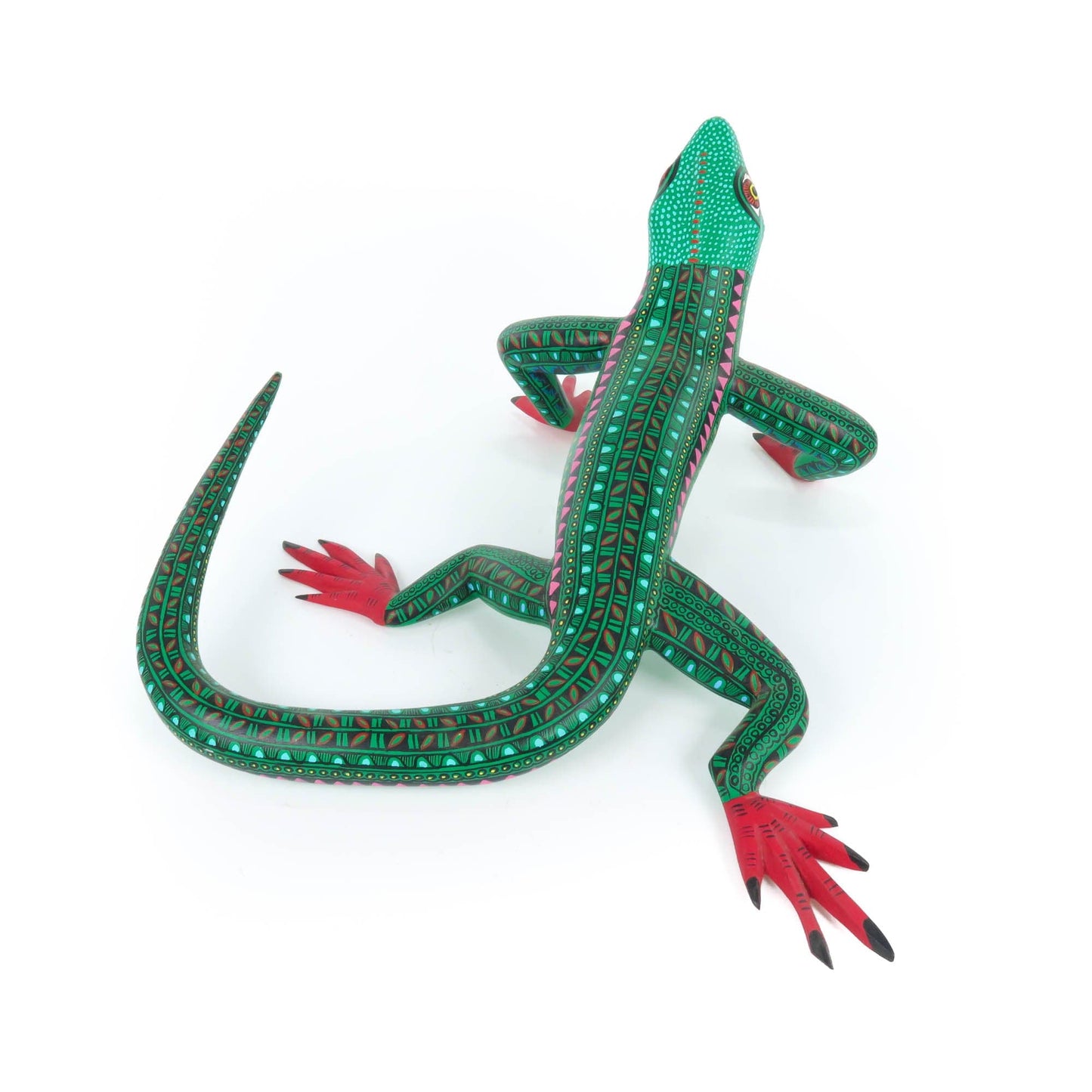 Large Iguana - Oaxacan Alebrije Wood Carving