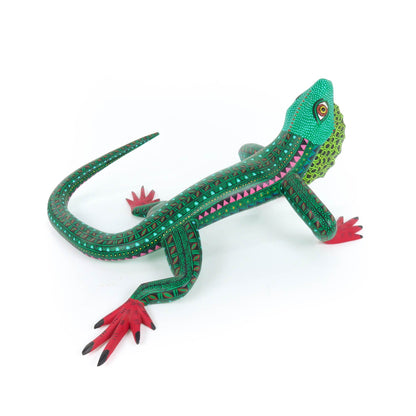 Large Iguana - Oaxacan Alebrije Wood Carving