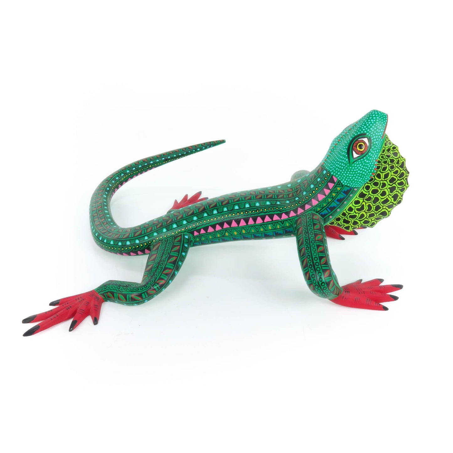 Large Iguana - Oaxacan Alebrije Wood Carving