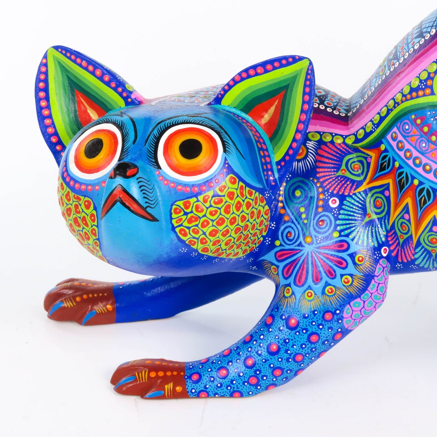 Large Lemur - Oaxacan Alebrije Wood Carving