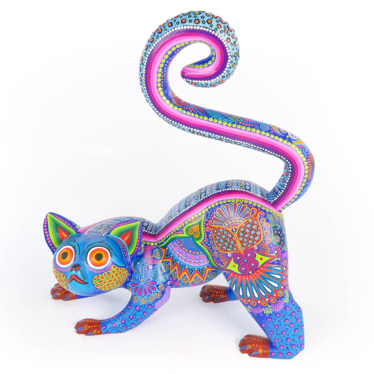 Large Lemur - Oaxacan Alebrije Wood Carving