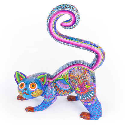 Large Lemur - Oaxacan Alebrije Wood Carving