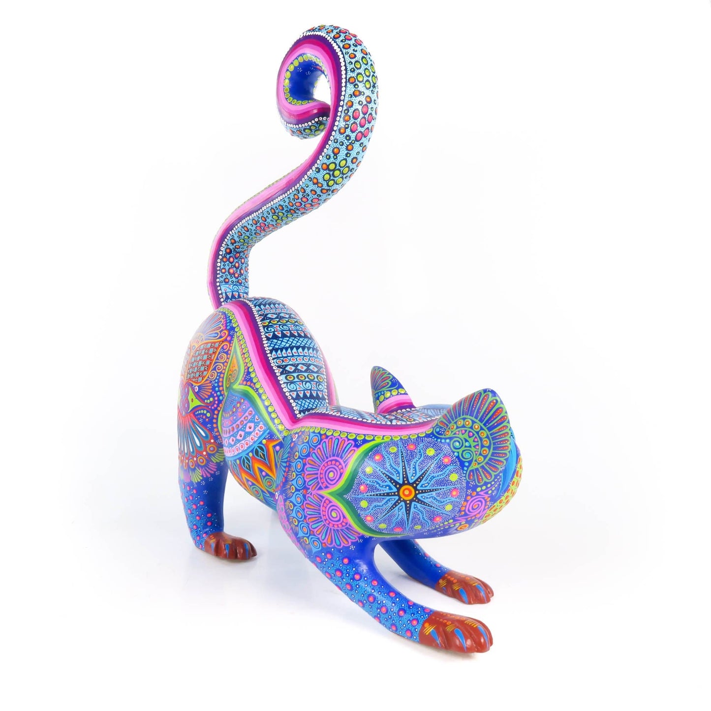 Large Lemur - Oaxacan Alebrije Wood Carving