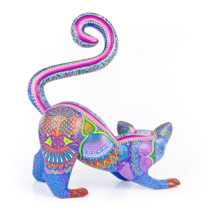 Large Lemur - Oaxacan Alebrije Wood Carving