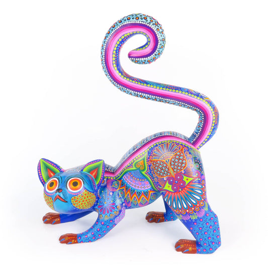 Large Lemur - Oaxacan Alebrije Wood Carving