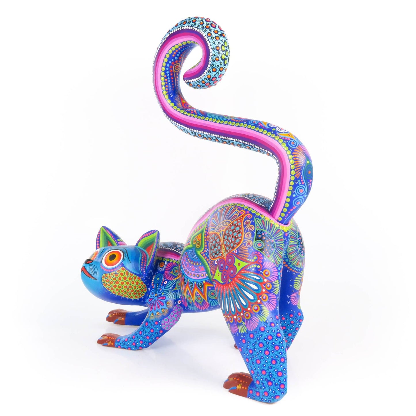 Large Lemur - Oaxacan Alebrije Wood Carving