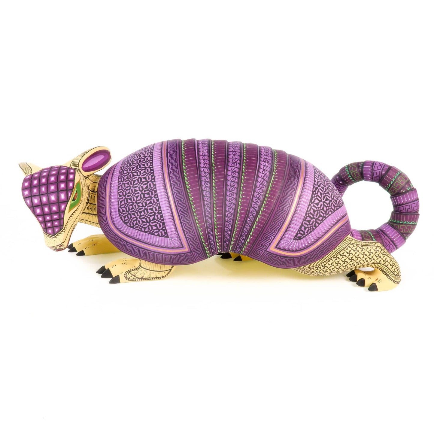 Large Masterpiece Armadillo - Oaxacan Alebrije Wood Carving