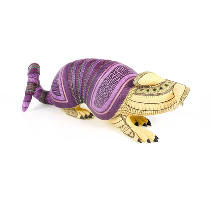 Large Masterpiece Armadillo - Oaxacan Alebrije Wood Carving