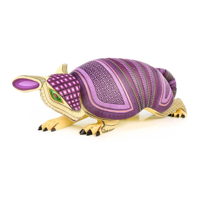 Large Masterpiece Armadillo - Oaxacan Alebrije Wood Carving