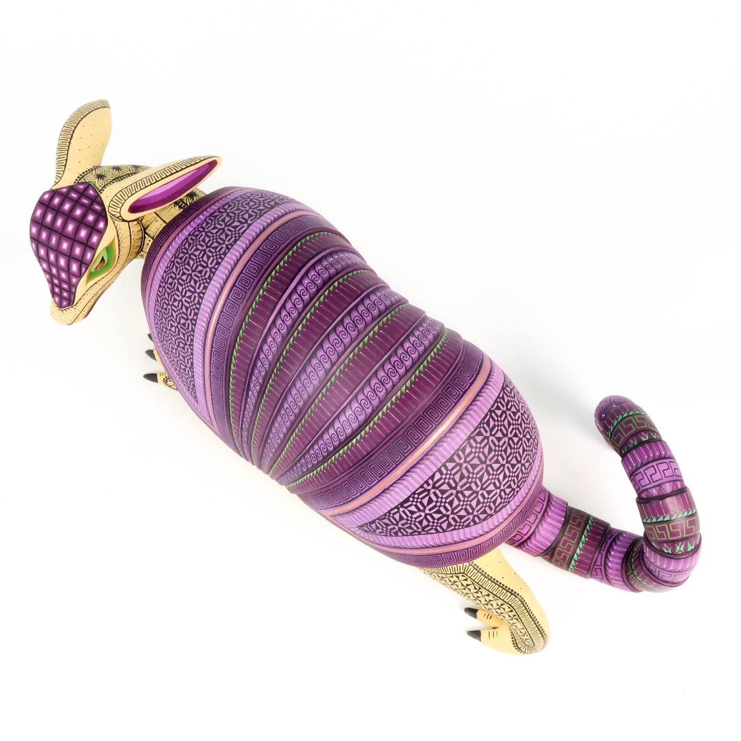Large Masterpiece Armadillo - Oaxacan Alebrije Wood Carving
