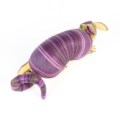 Large Masterpiece Armadillo - Oaxacan Alebrije Wood Carving
