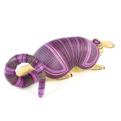 Large Masterpiece Armadillo - Oaxacan Alebrije Wood Carving