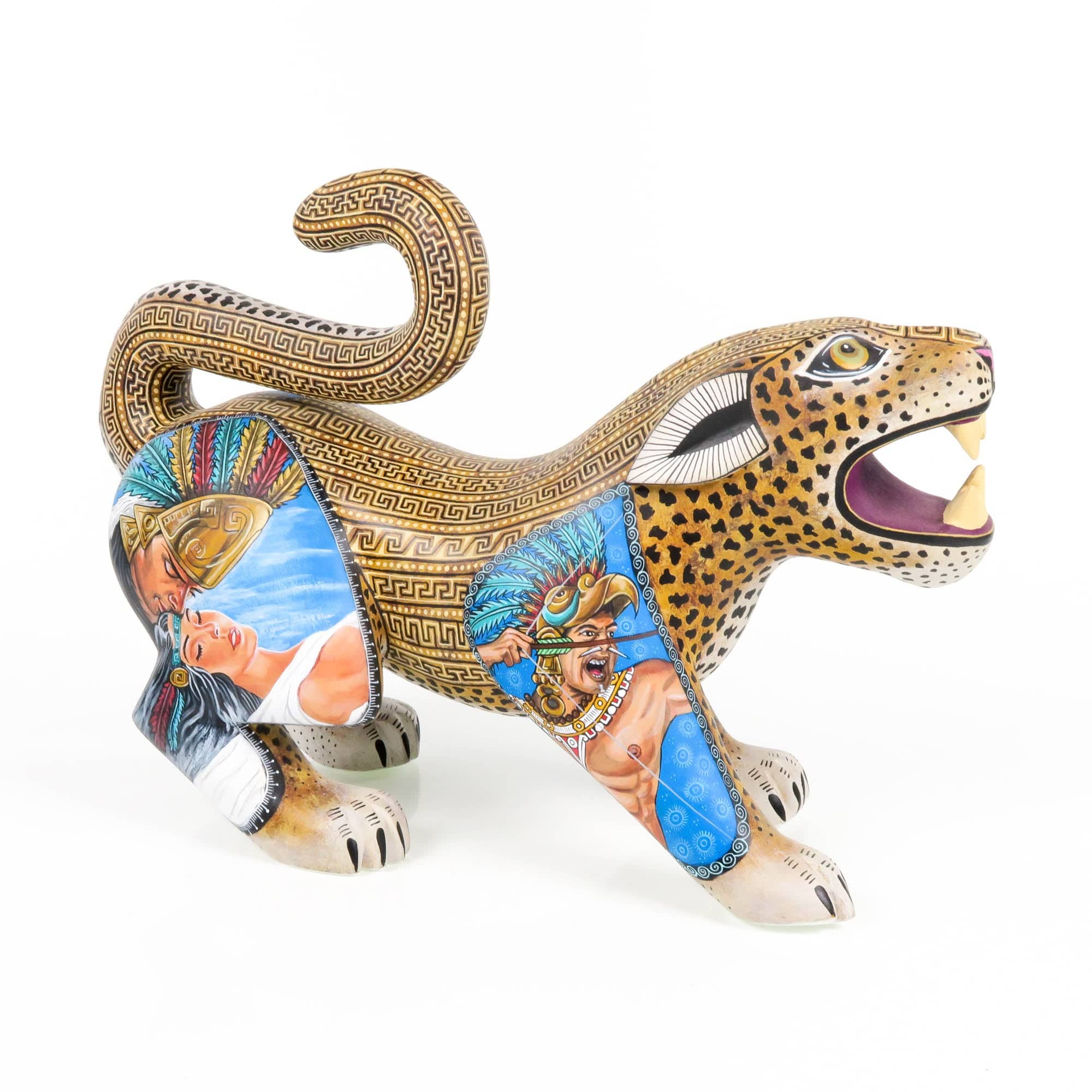 Masterpiece Jaguar - Oaxacan Alebrije Wood Carving – TheMexHub
