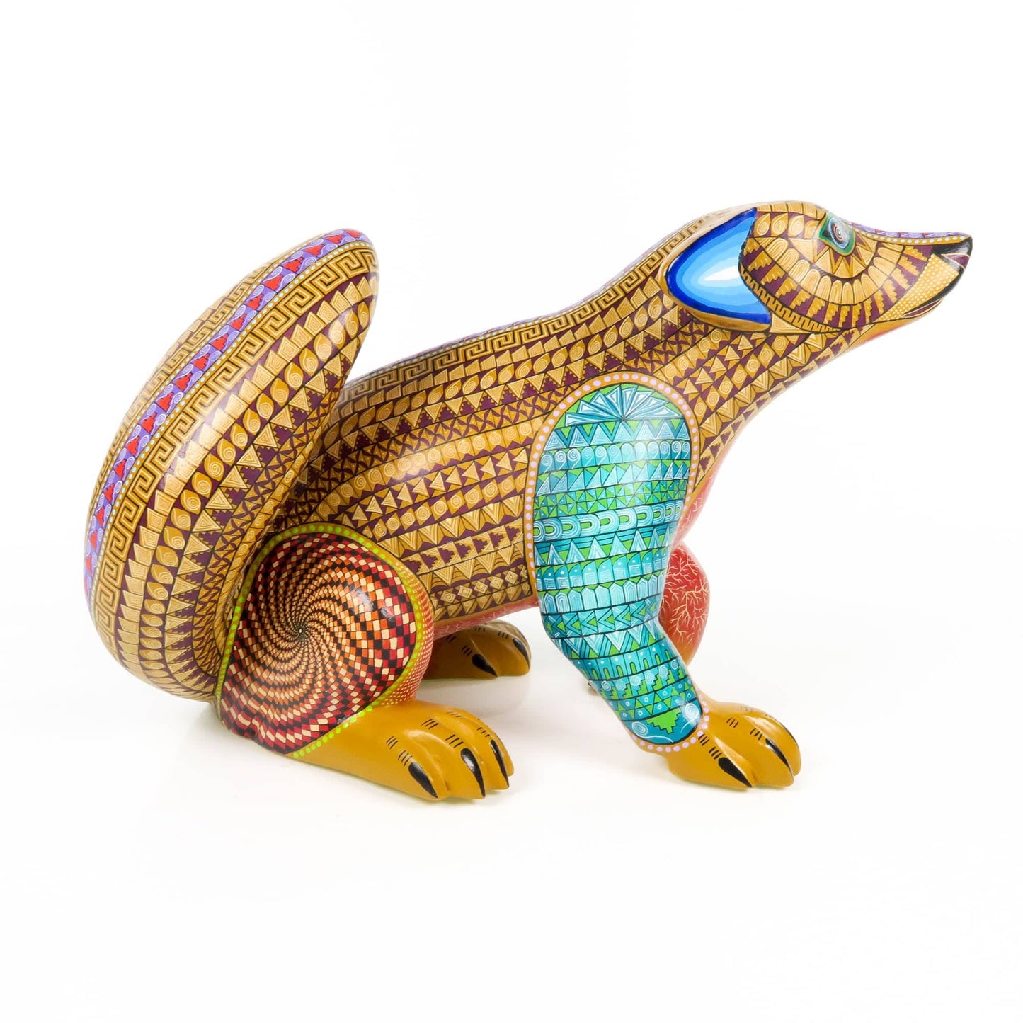 Zapotec Coyote - Oaxacan Alebrije Wood Carving