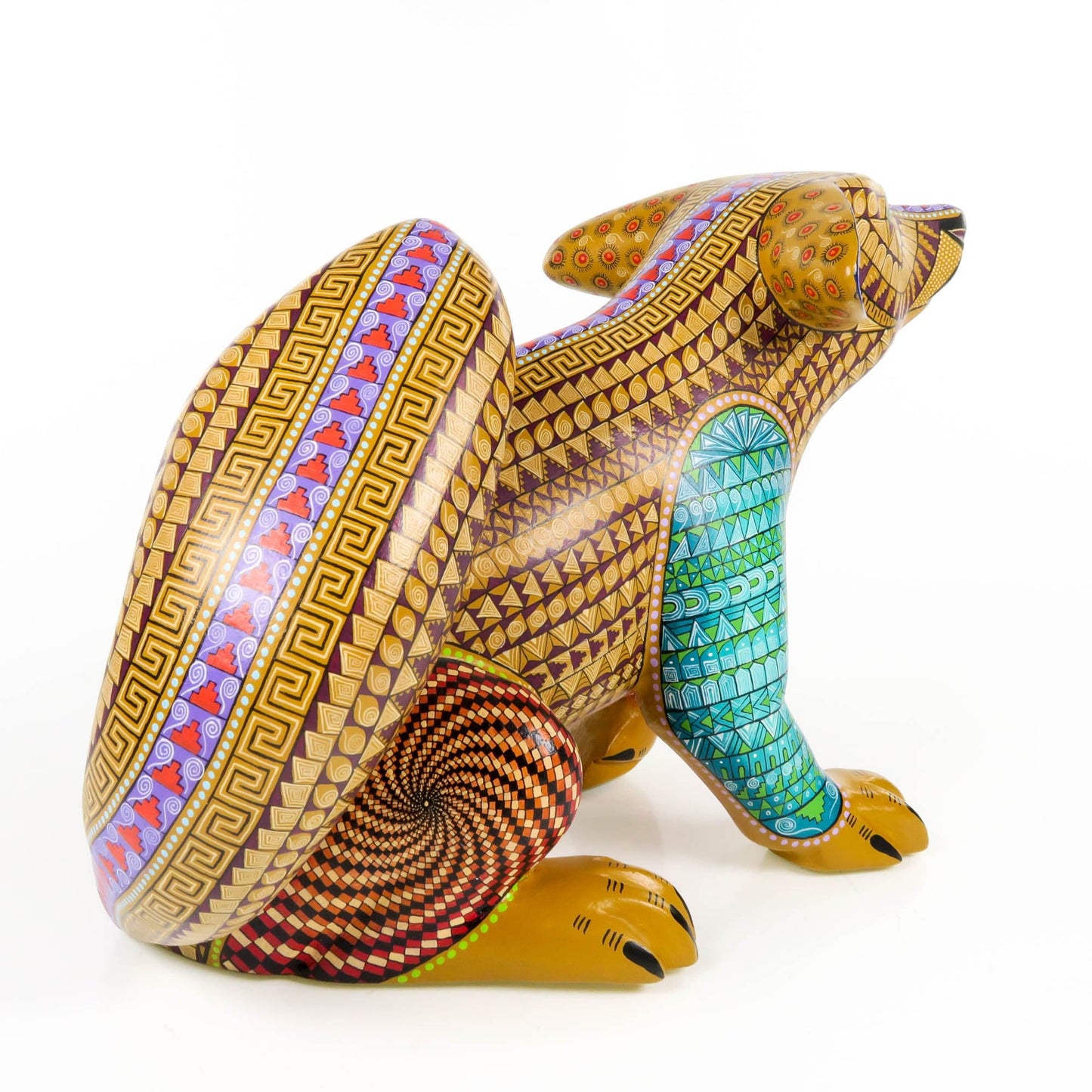 Zapotec Coyote - Oaxacan Alebrije Wood Carving