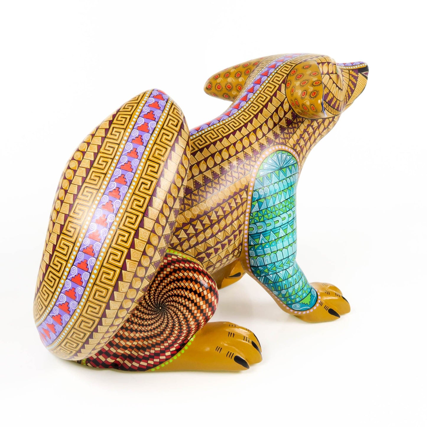 Zapotec Coyote - Oaxacan Alebrije Wood Carving