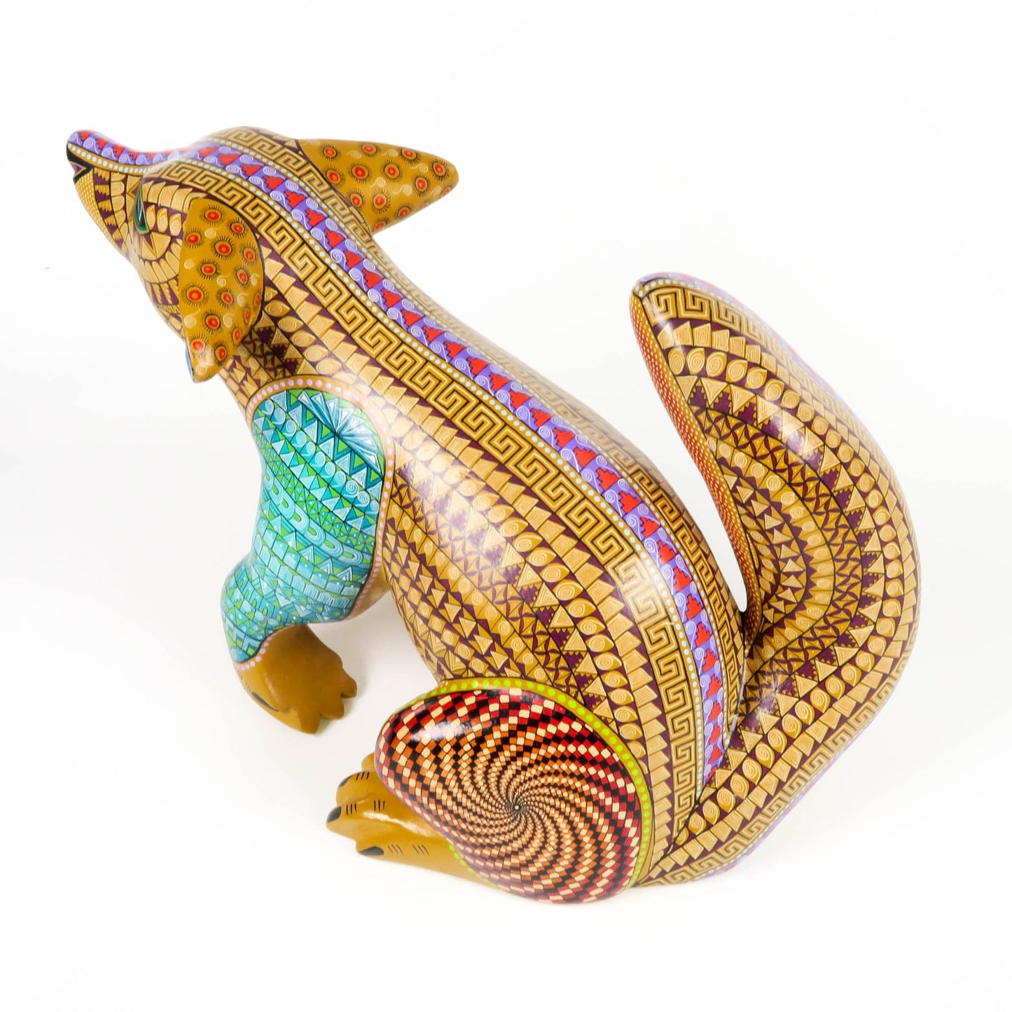 Zapotec Coyote - Oaxacan Alebrije Wood Carving