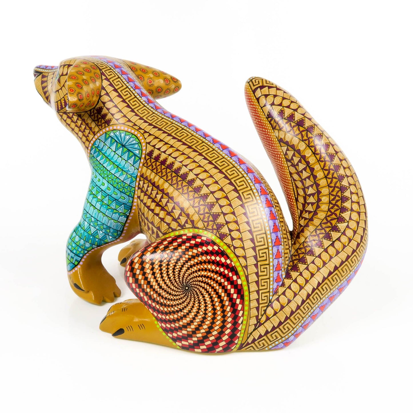 Zapotec Coyote - Oaxacan Alebrije Wood Carving
