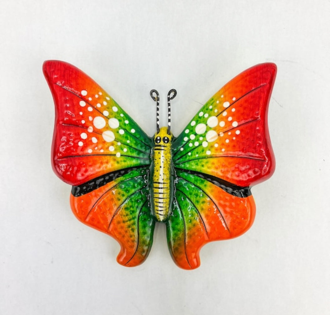 Butterfly Wall Hanging Mexican Wall Art 3pc Set