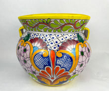 Load image into Gallery viewer, Talavera Large Planter 13 Inches Talavera Flower Pots Mexican Flower Pots Michoacana
