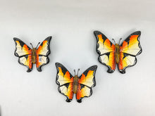 Load image into Gallery viewer, Butterfly Wall Hanging Mexican Wall Art 3pc Set
