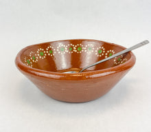Load image into Gallery viewer, Michoacan Mexican Clay Bowl Set of 4 Traditional Clay Bowls Plato Pozolero De Barro Lead Free
