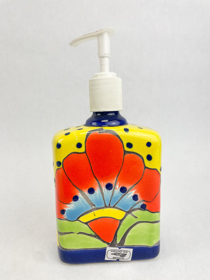 Talavera Soap Dispenser Lotion Dispenser Talavera Bathroom Accessories Jabonera